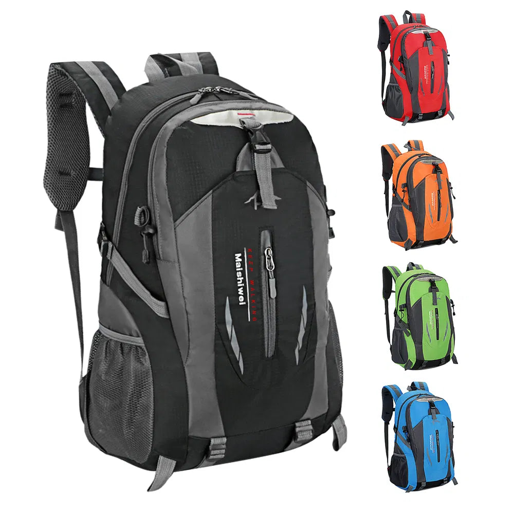 36L Outdoor Backpack Waterproof Daypack Travel Knapsack For Hiking Camping Picnic Travel School Spring Summer