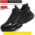 Men's Safety Shoes With Knobs To Prevent Smashing And Shoelace Punctures